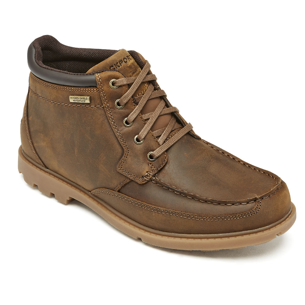 Rockport Støvler Herre Brune - Patten Waterproof Moc - ILJY51948